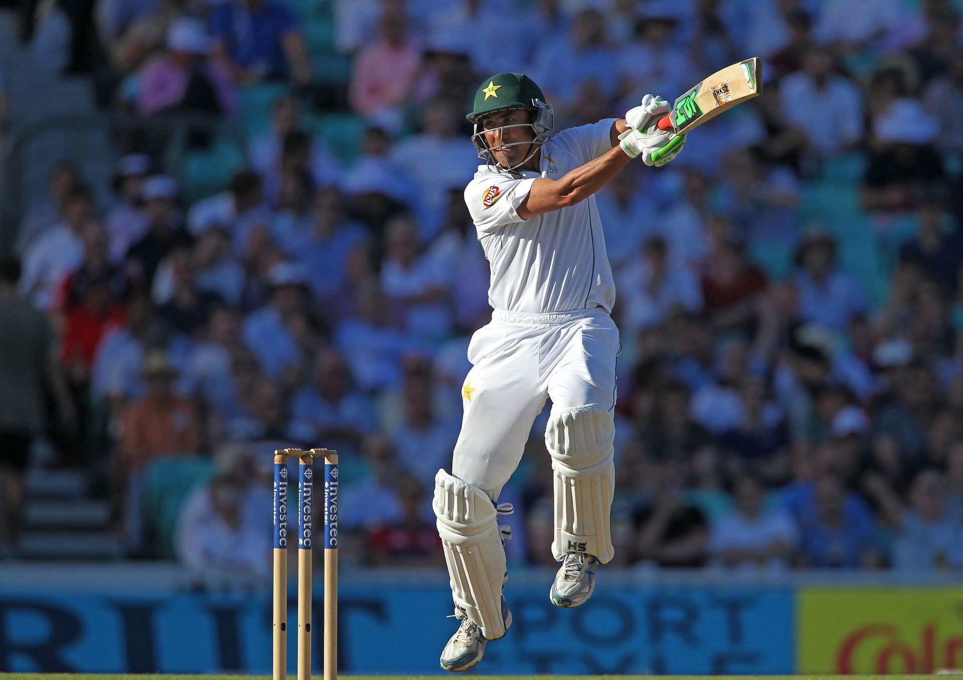 Younis Khan was one of the leading run scorers in Tests for Pakistan. Source: Getty